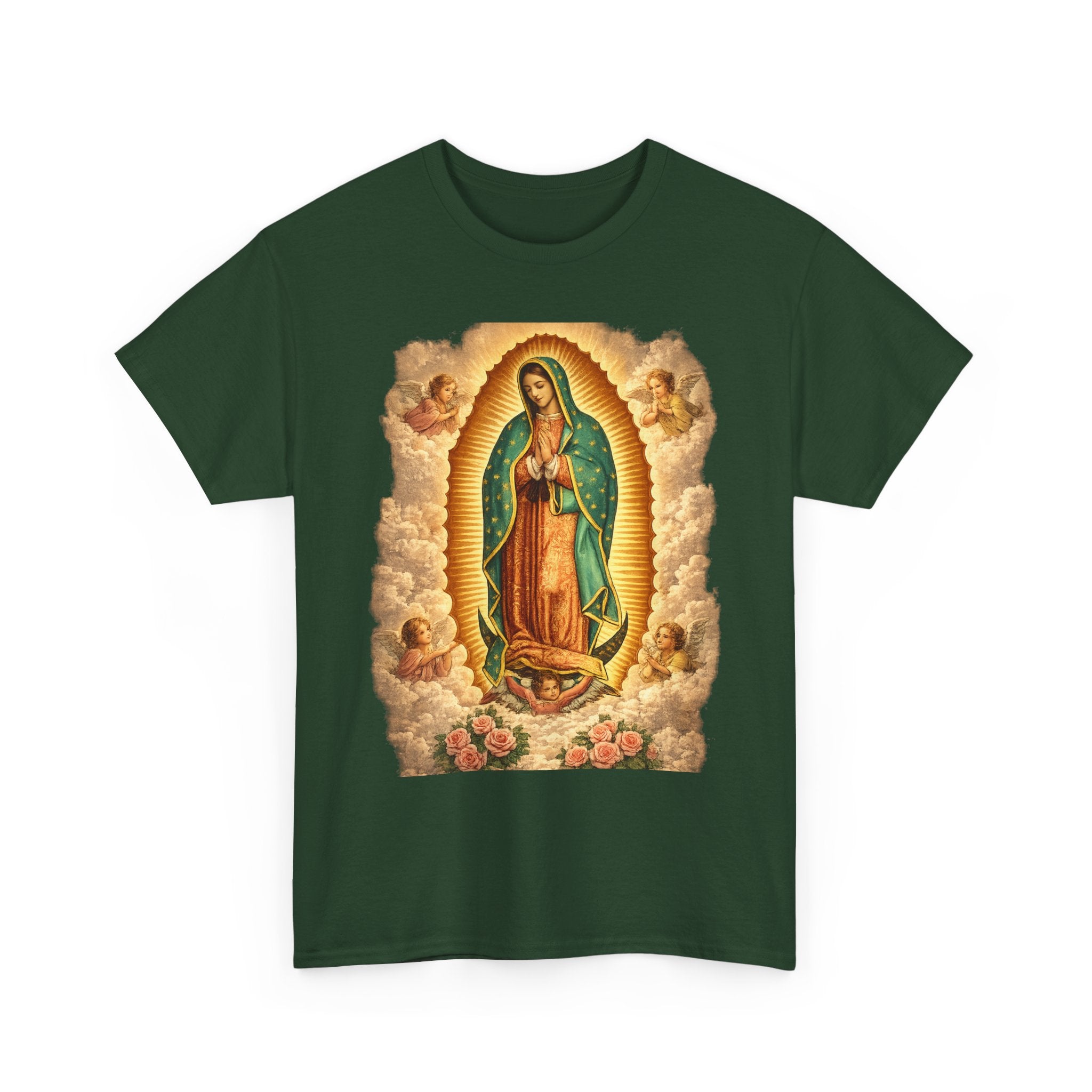 Our Lady of Guadalupe T‑Shirt — Virgen de Guadalupe Catholic Devotional Tee
