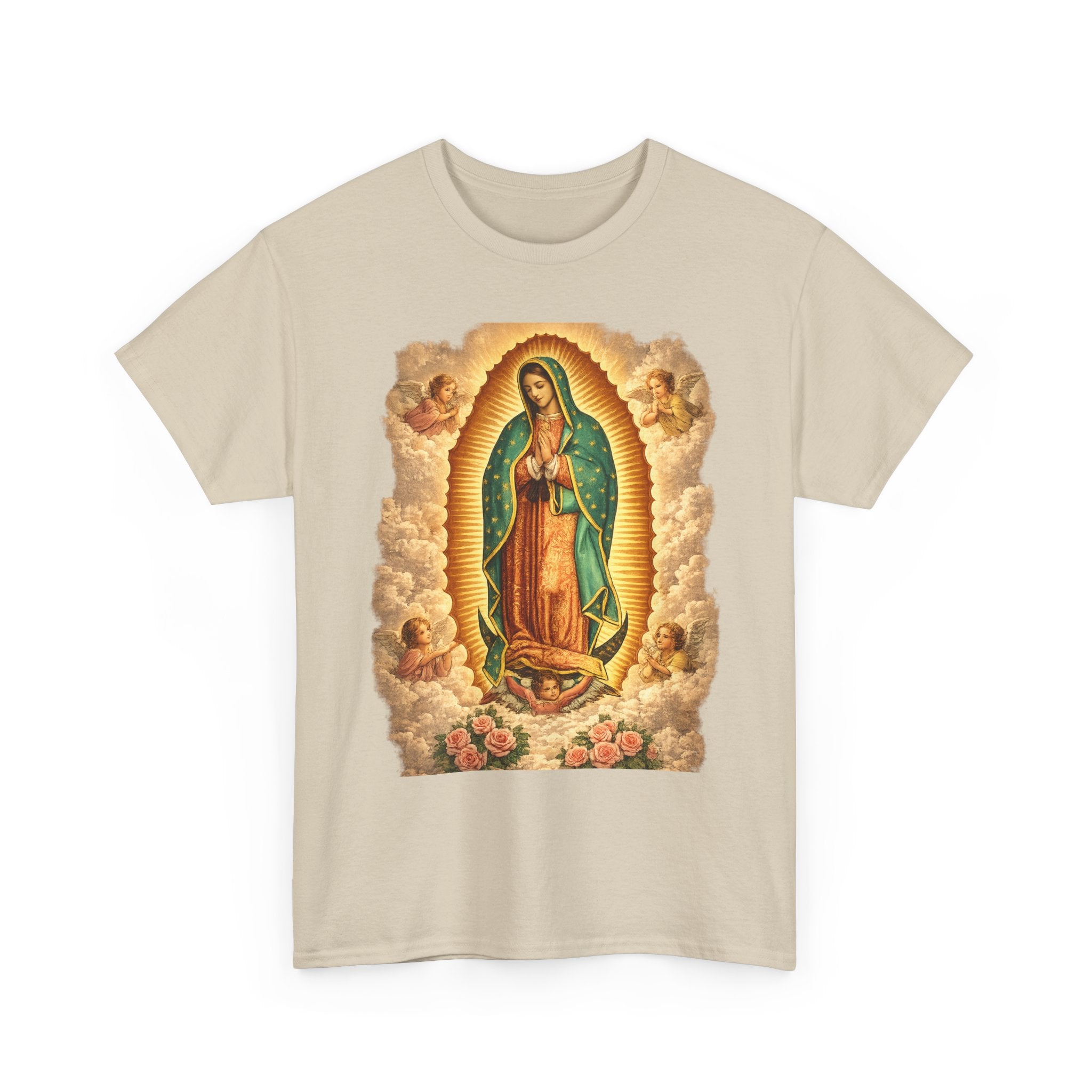 Our Lady of Guadalupe T‑Shirt — Virgen de Guadalupe Catholic Devotional Tee