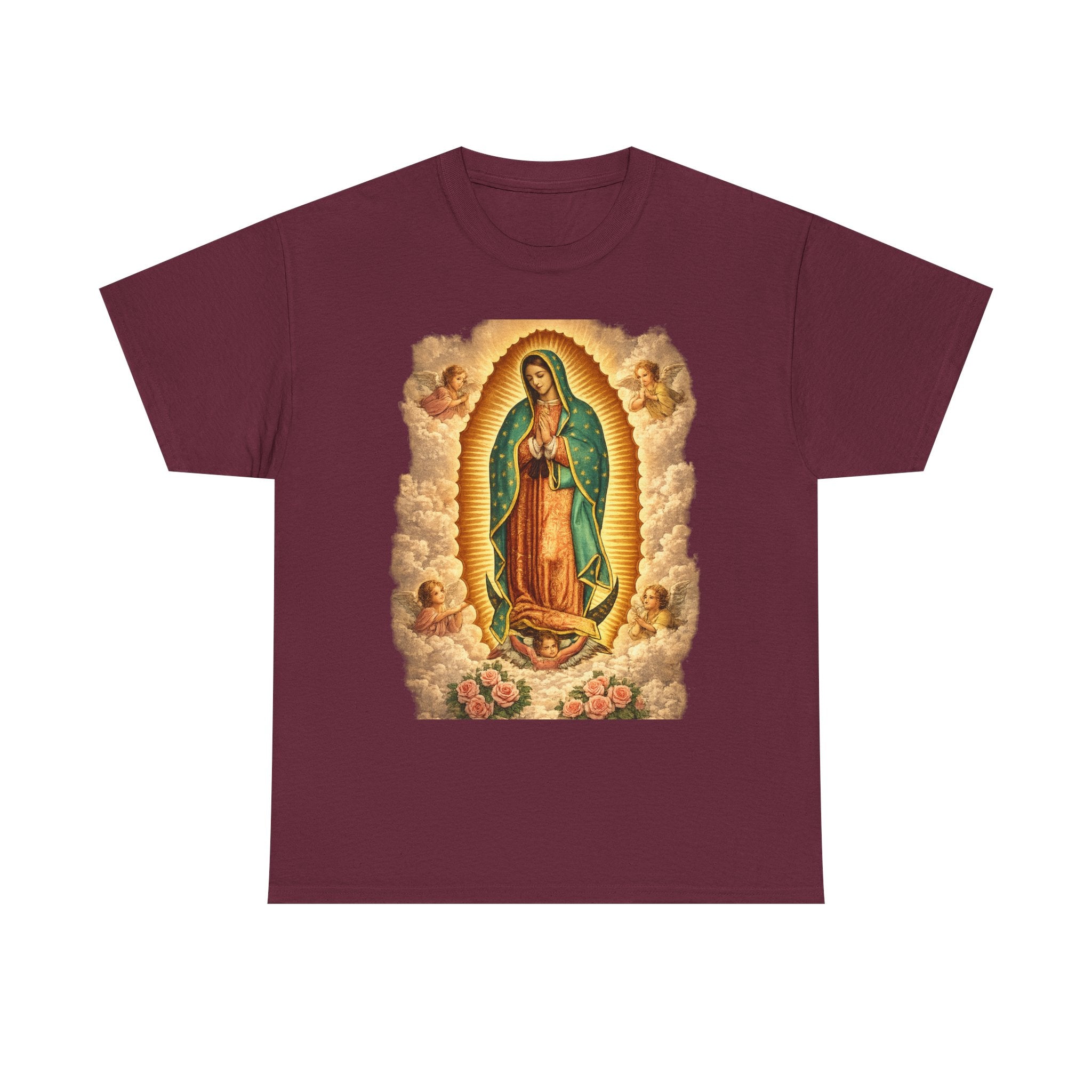 Our Lady of Guadalupe T‑Shirt — Virgen de Guadalupe Catholic Devotional Tee