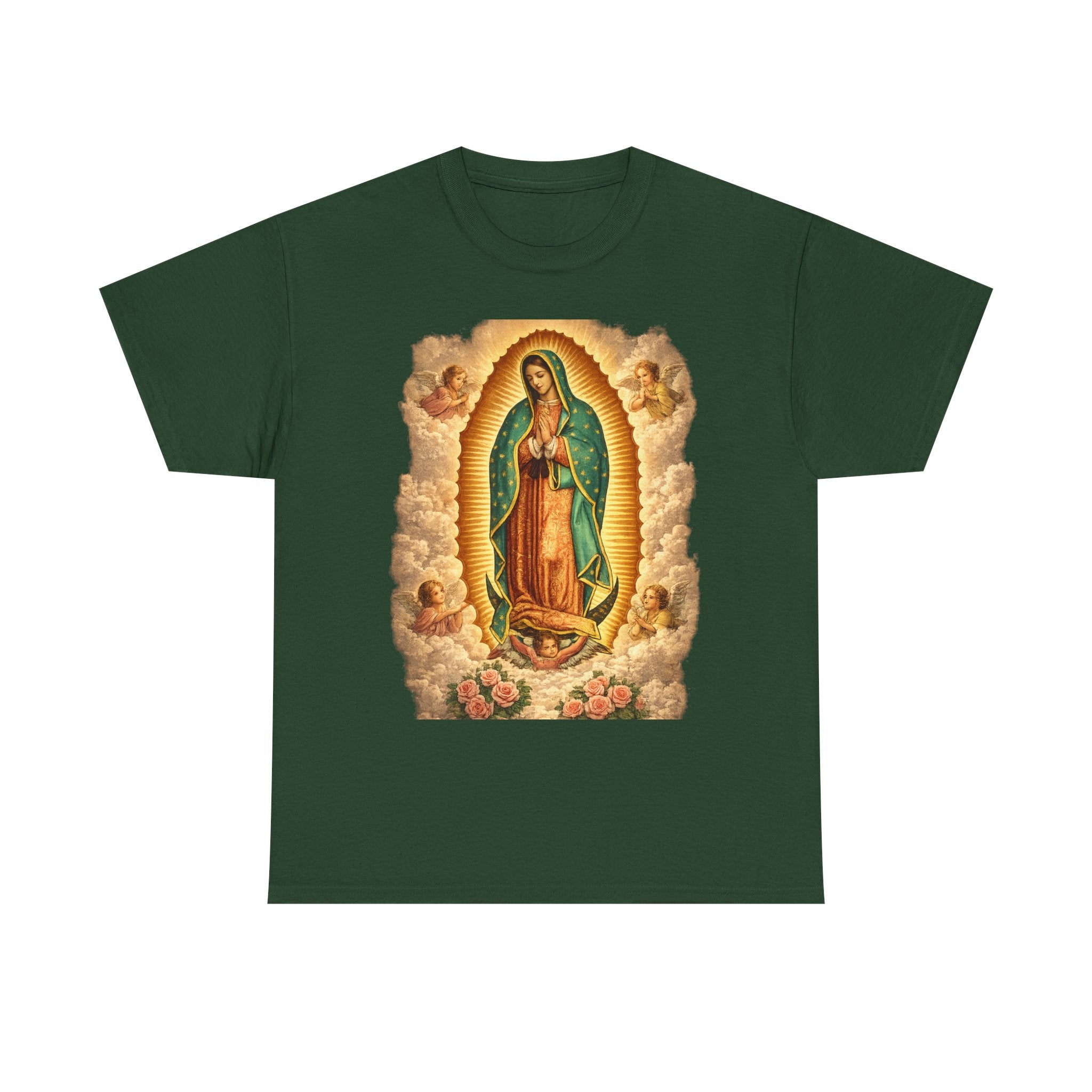 Our Lady of Guadalupe T‑Shirt — Virgen de Guadalupe Catholic Devotional Tee