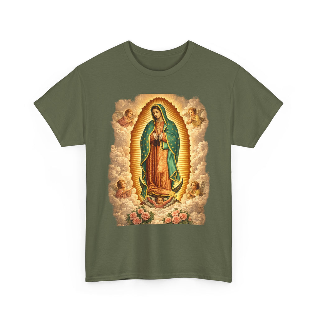 Our Lady of Guadalupe T‑Shirt — Virgen de Guadalupe Catholic Devotional Tee