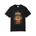 Christian T-Shirt — "It's His Will Not Yours" Cross & Bible Faith Tee