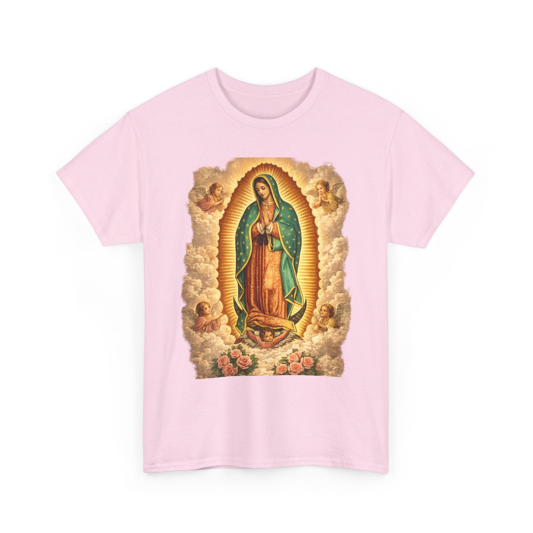 Our Lady of Guadalupe T‑Shirt — Virgen de Guadalupe Catholic Devotional Tee