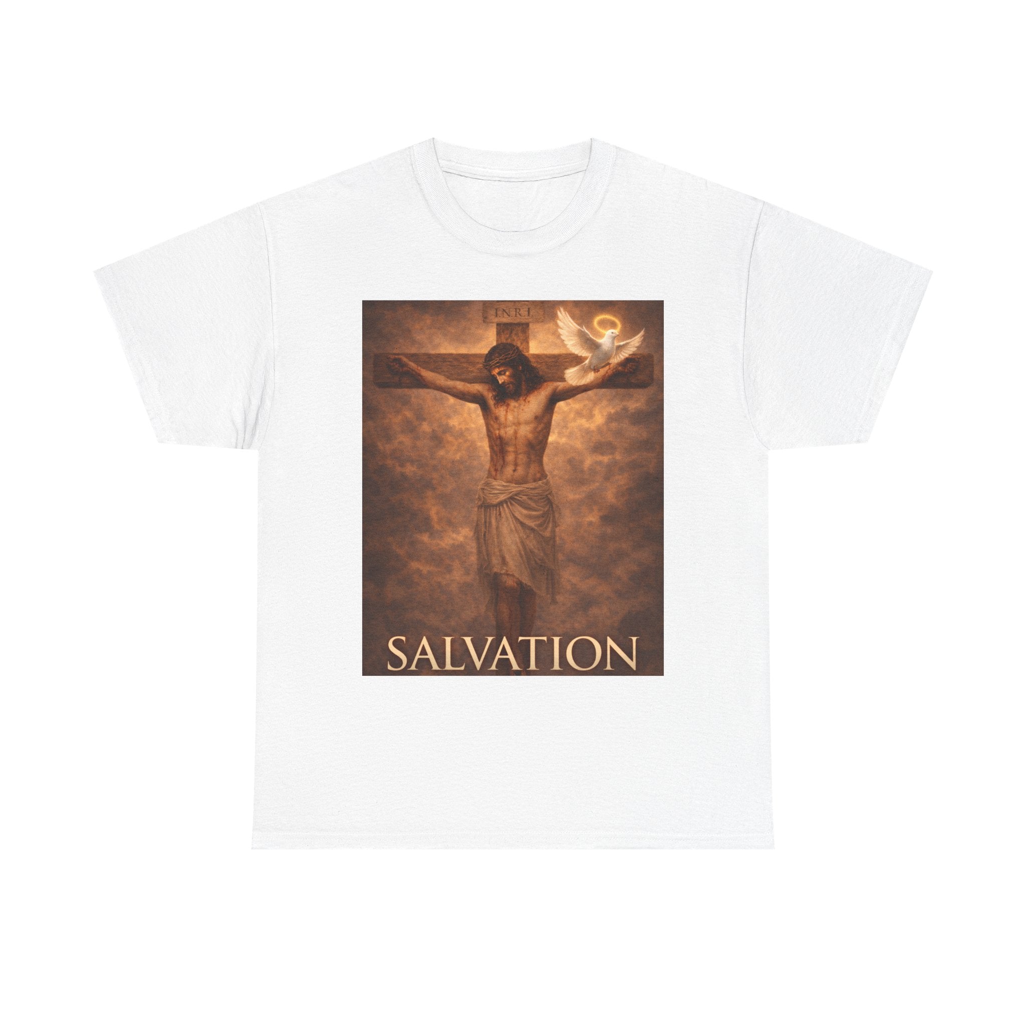 Salvation Crucifixion T‑Shirt — Inspirational Christian Faith Tee