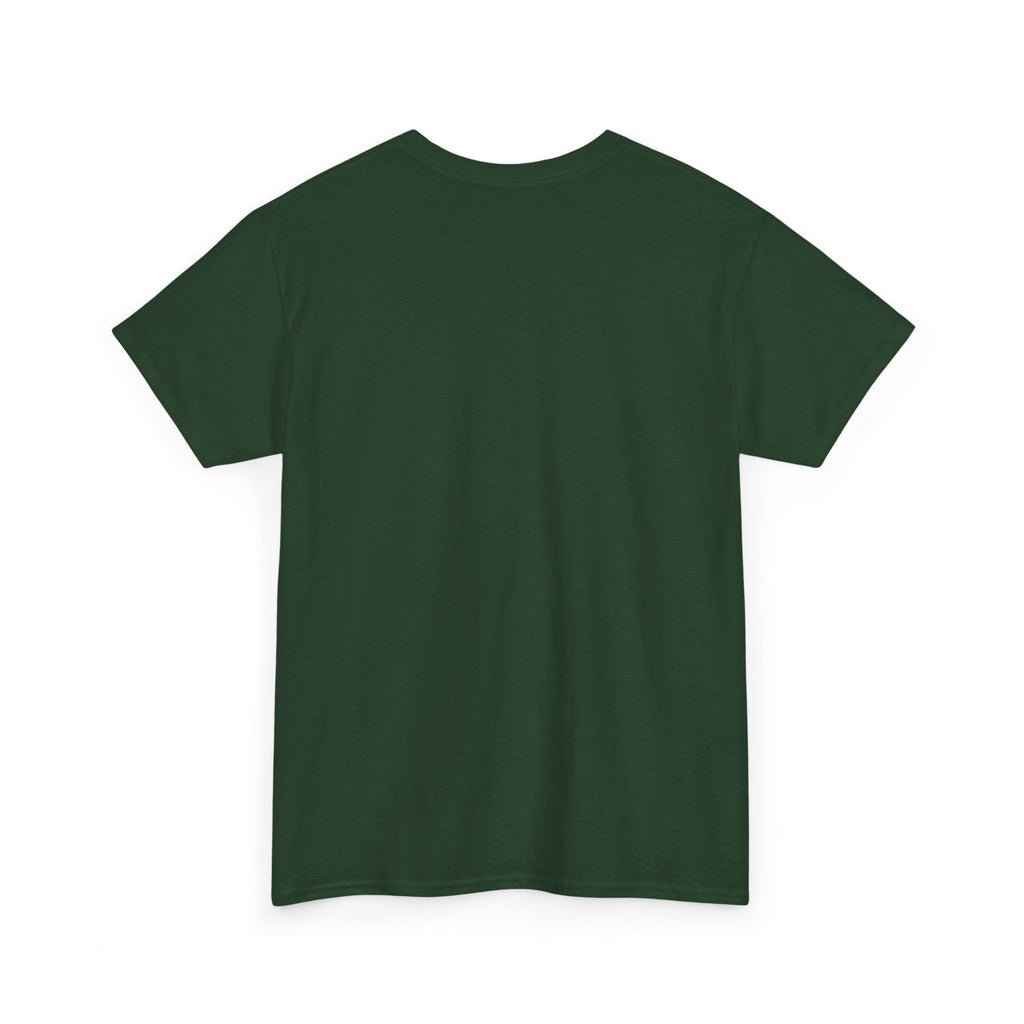 Minimalist White Tee — Subtle Cross "Father Son Holy Spirit" Christian T‑Shirt