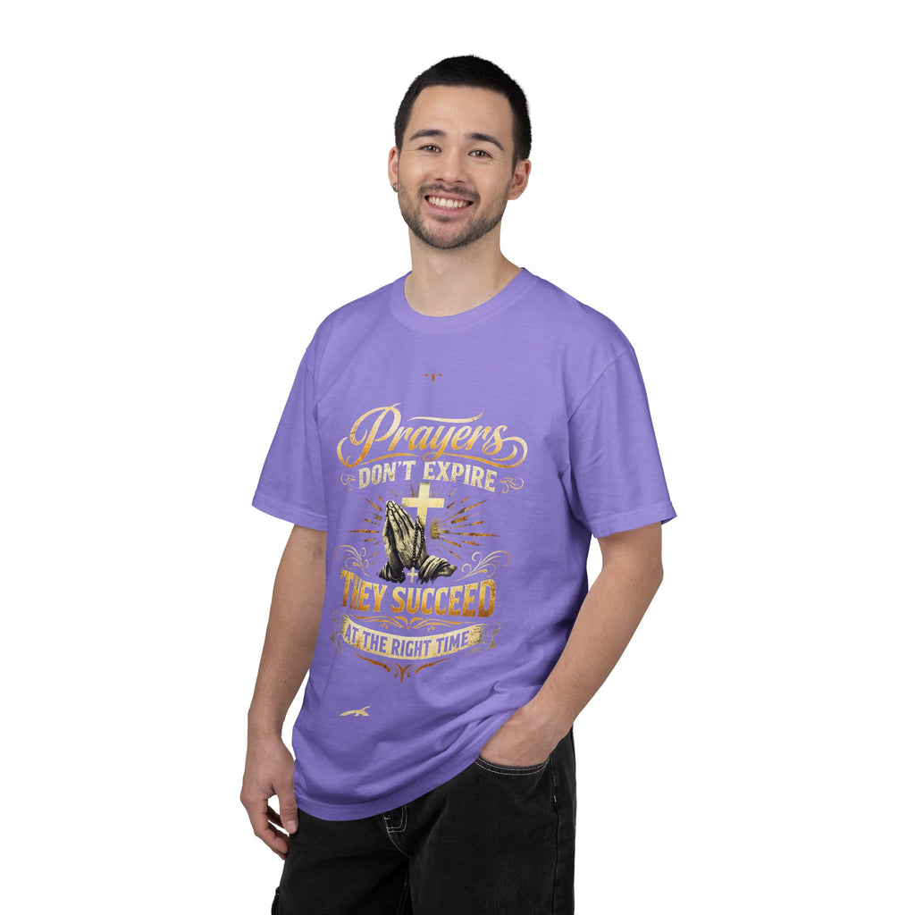 Prayerful Graphic T-Shirt — "Prayers Don’t Expire, They Succeed" Christian Tee
