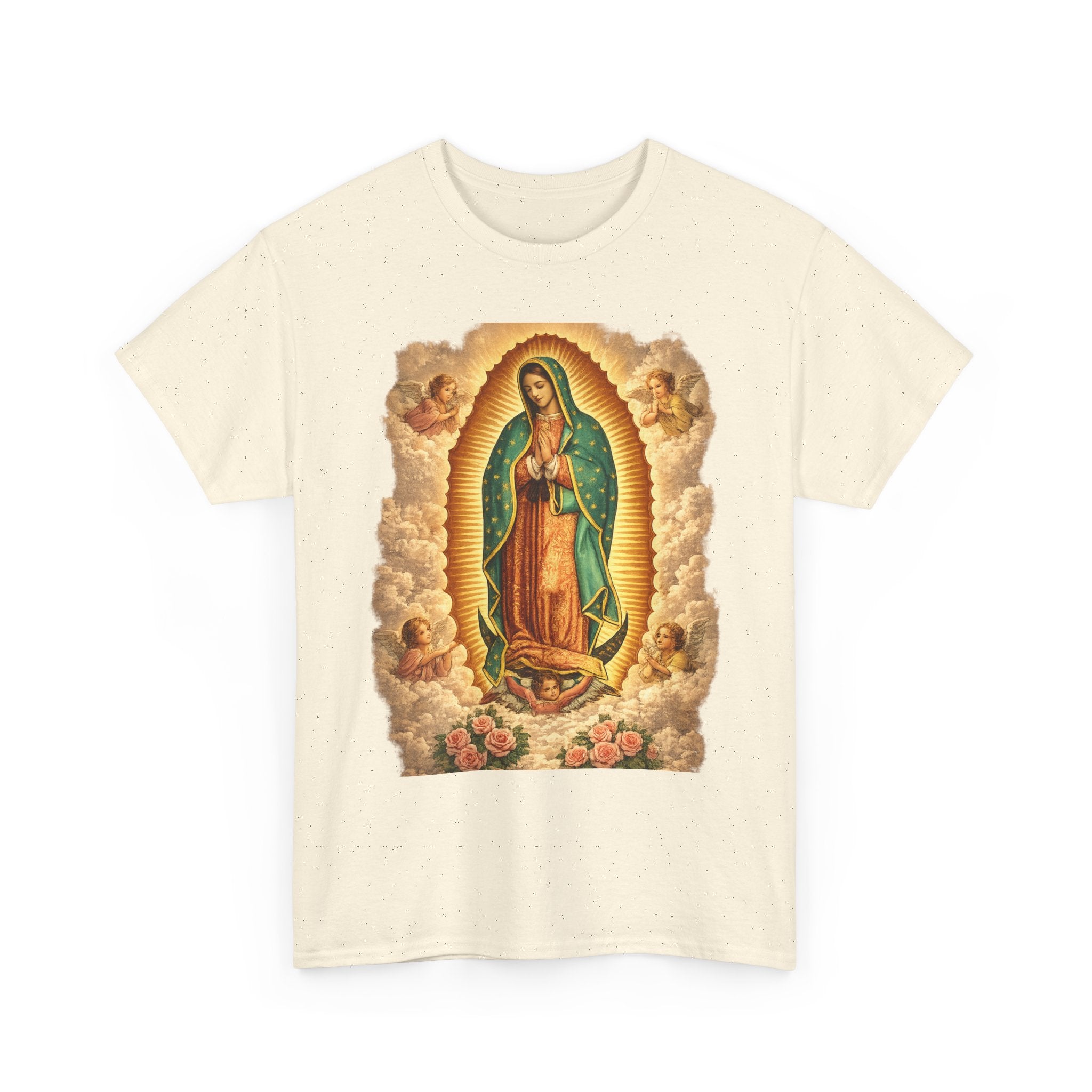 Our Lady of Guadalupe T‑Shirt — Virgen de Guadalupe Catholic Devotional Tee
