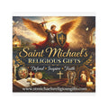 Saint Michael Car Magnet — Religious Faith & Protection Decorative Magnet