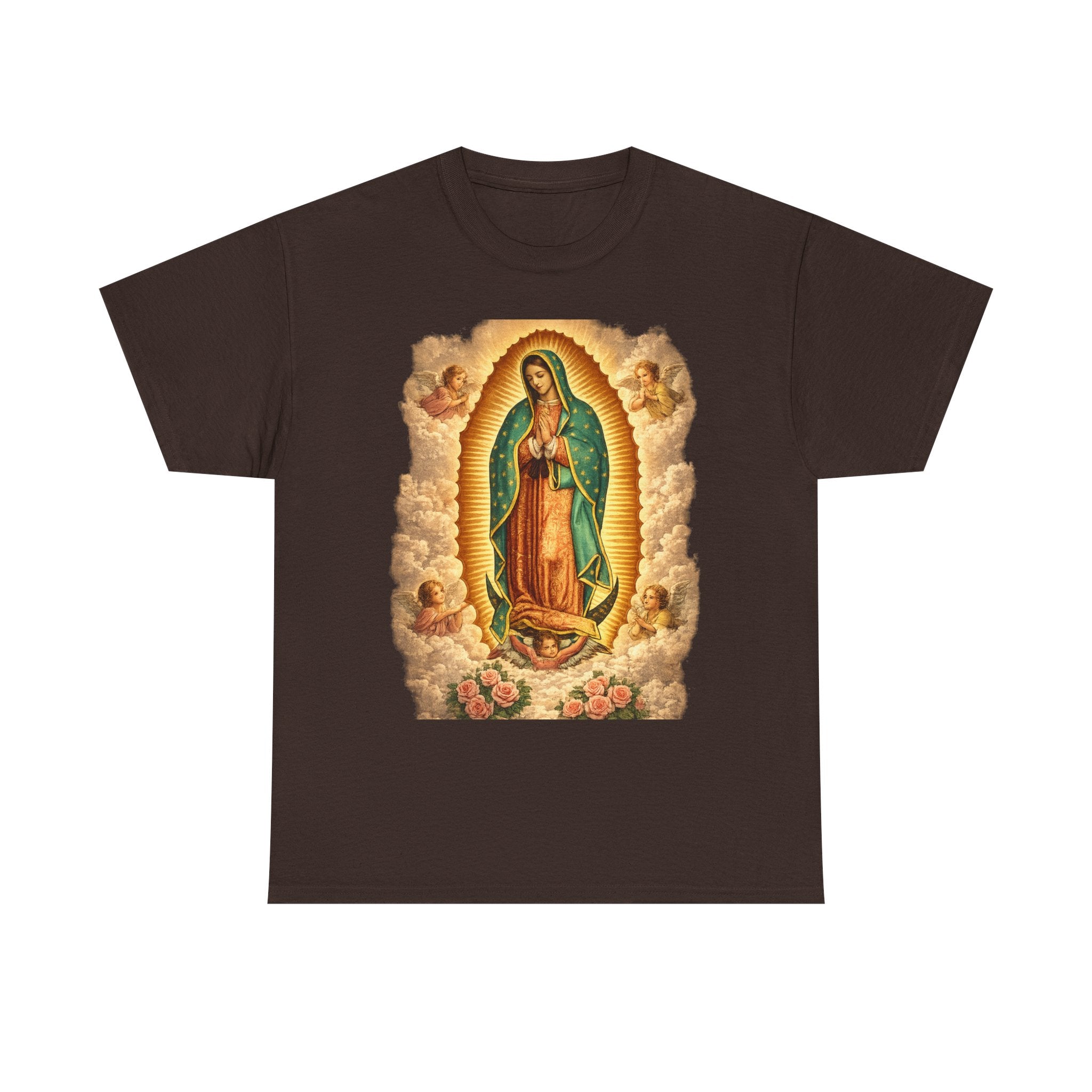 Our Lady of Guadalupe T‑Shirt — Virgen de Guadalupe Catholic Devotional Tee