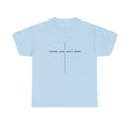 Father Son Holy Spirit Cross T‑Shirt — Minimal Christian Tee