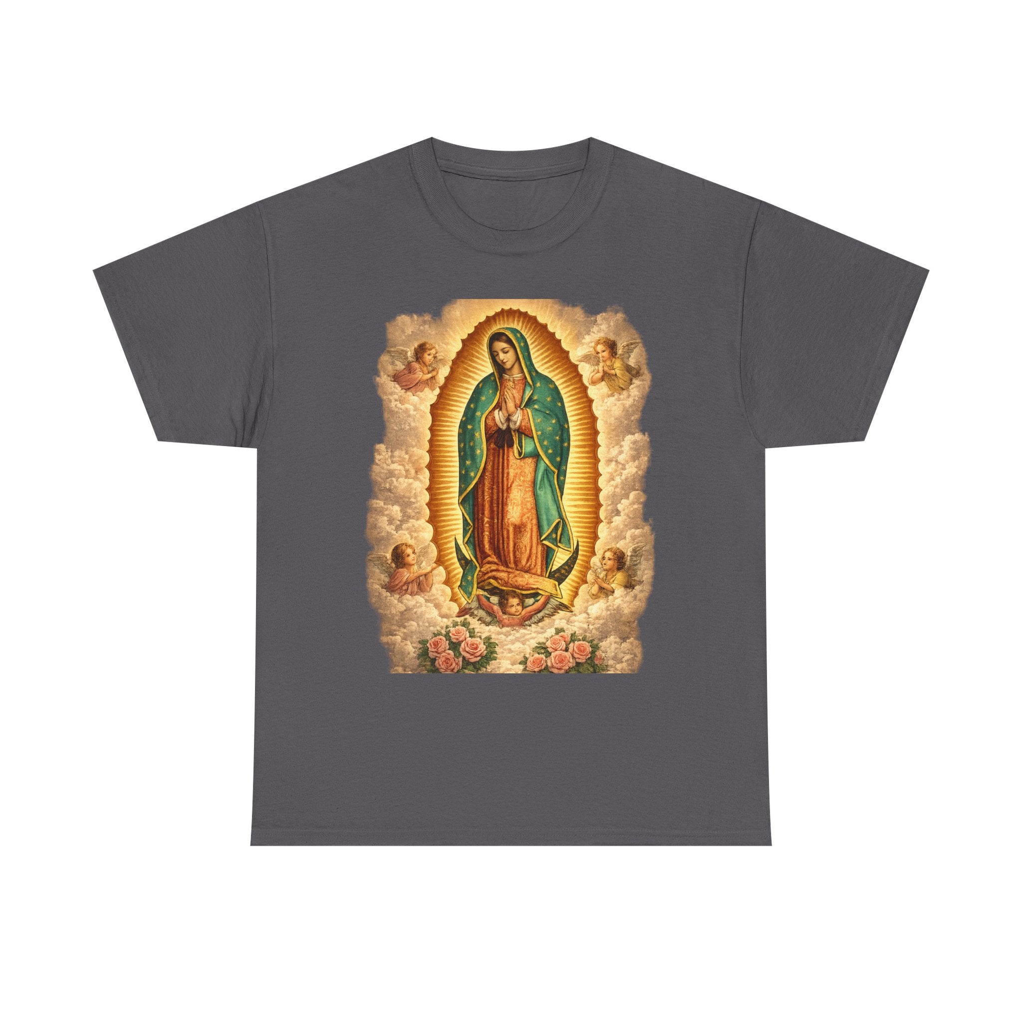 Our Lady of Guadalupe T‑Shirt — Virgen de Guadalupe Catholic Devotional Tee