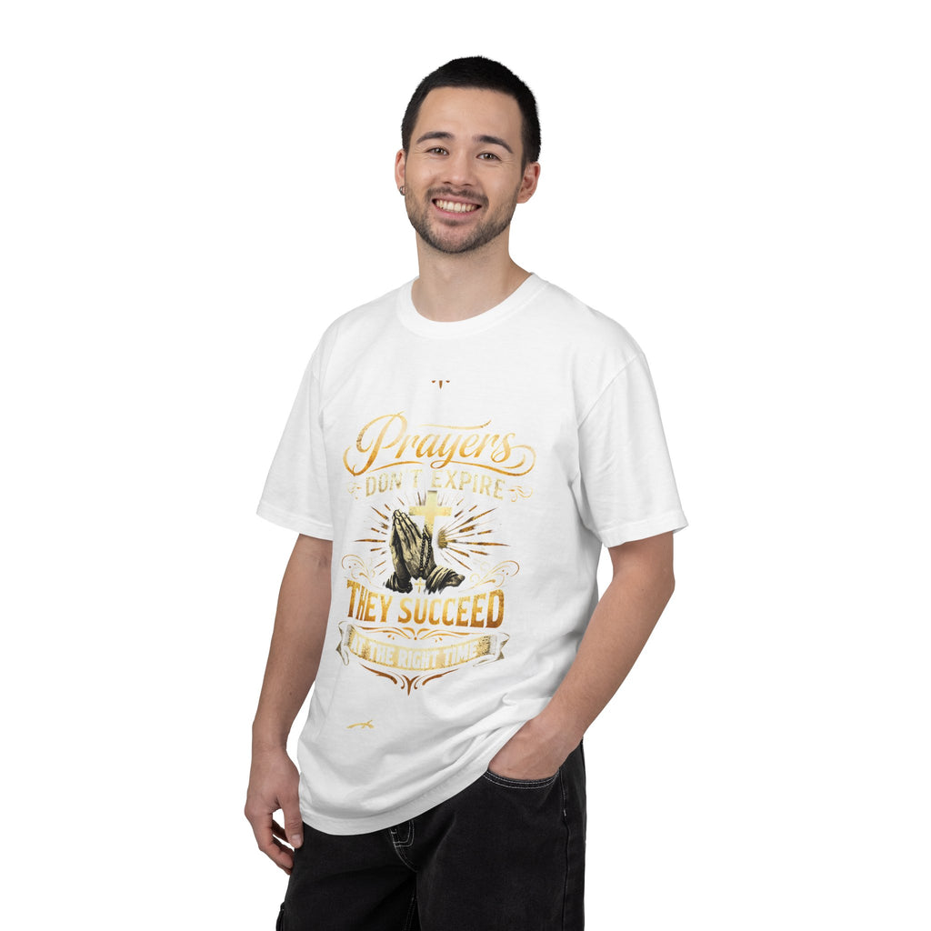 Prayerful Graphic T-Shirt — "Prayers Don’t Expire, They Succeed" Christian Tee