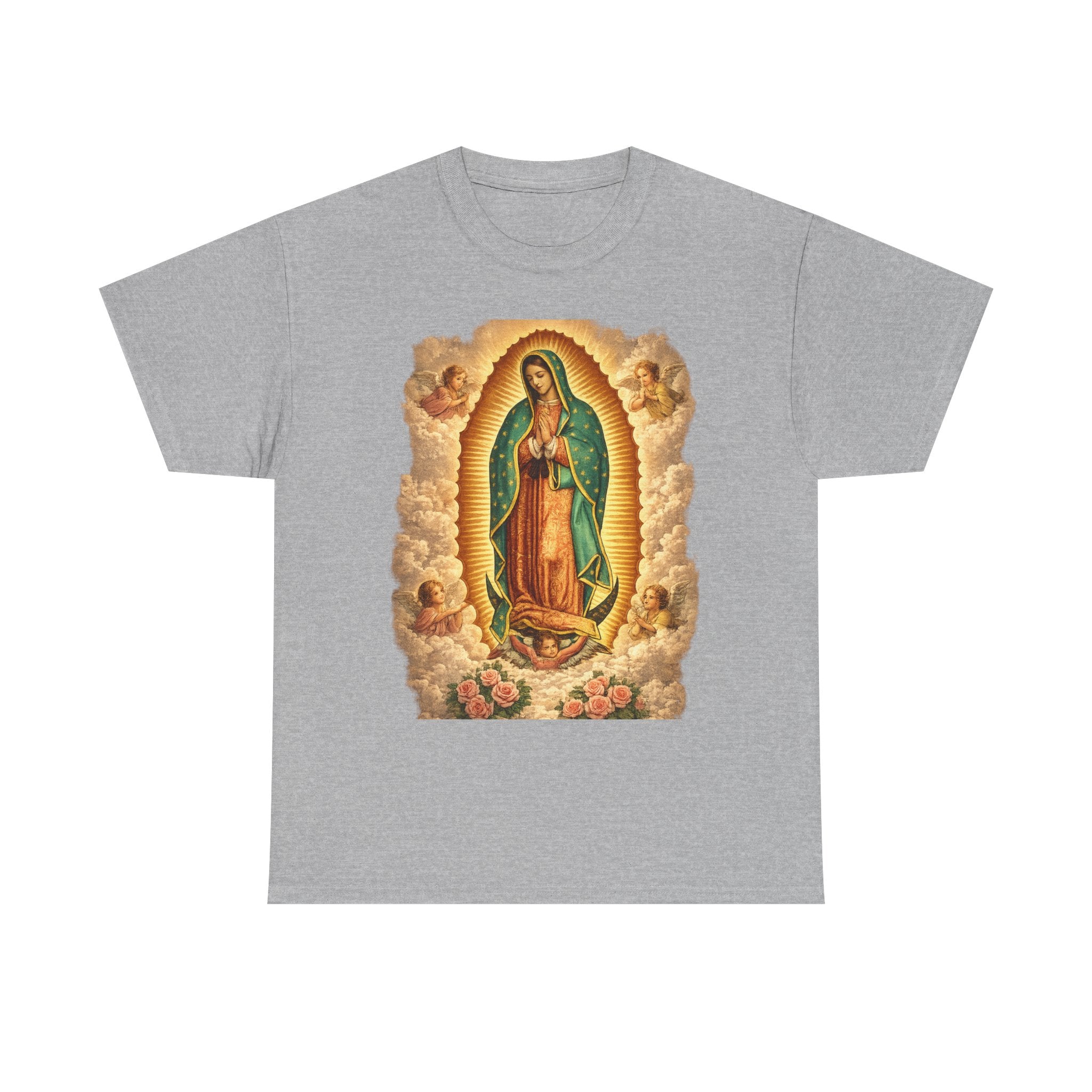 Our Lady of Guadalupe T‑Shirt — Virgen de Guadalupe Catholic Devotional Tee