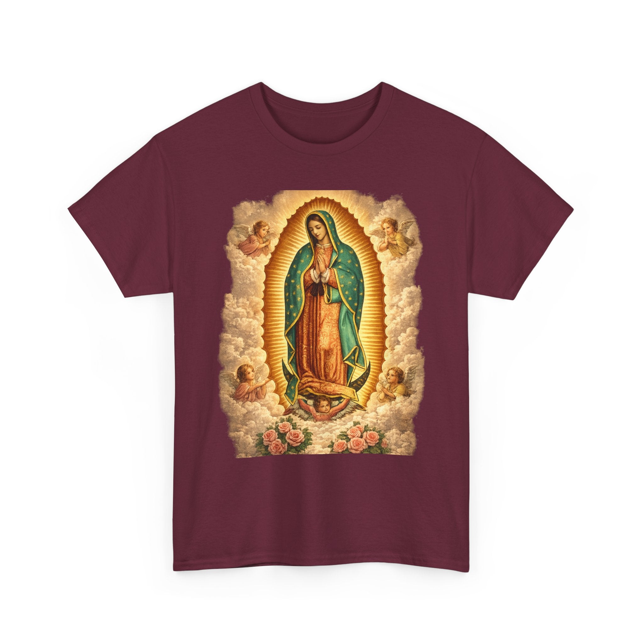 Our Lady of Guadalupe T‑Shirt — Virgen de Guadalupe Catholic Devotional Tee