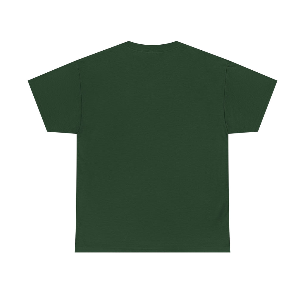 Minimalist White Tee — Subtle Cross "Father Son Holy Spirit" Christian T‑Shirt