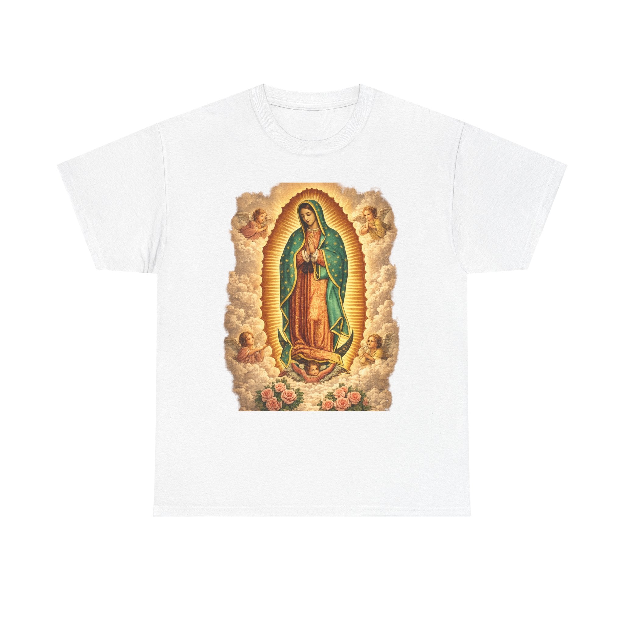 Our Lady of Guadalupe T‑Shirt — Virgen de Guadalupe Catholic Devotional Tee