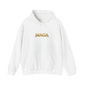 Archangel Michael Hoodie — Fiery Saint Graphic Back Print