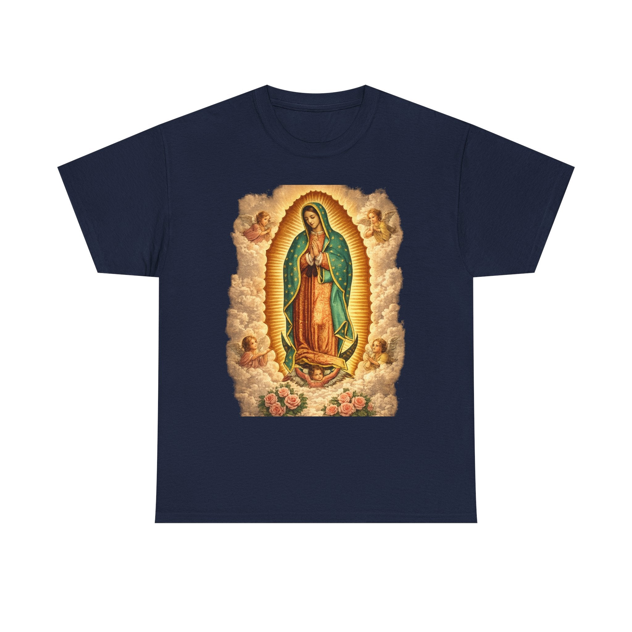 Our Lady of Guadalupe T‑Shirt — Virgen de Guadalupe Catholic Devotional Tee