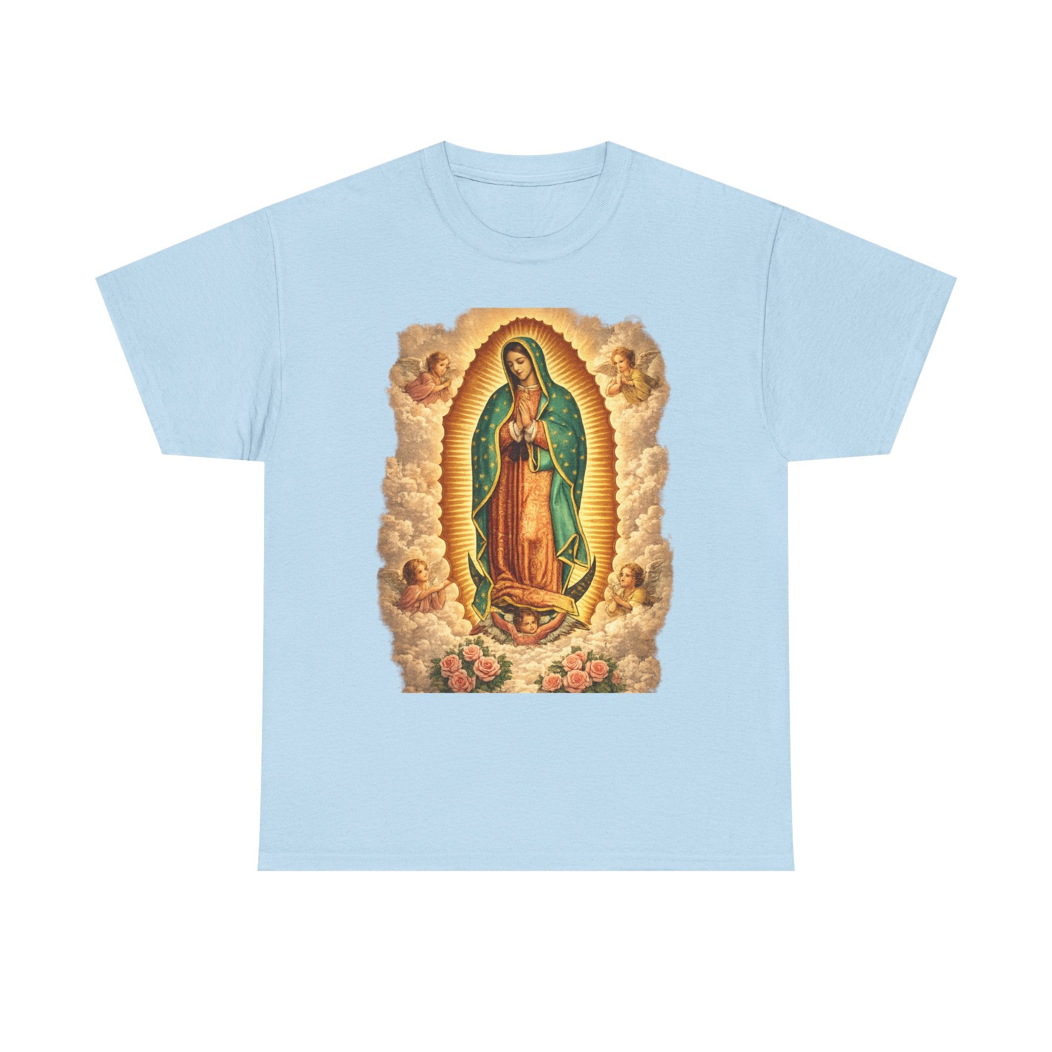 Our Lady of Guadalupe T‑Shirt — Virgen de Guadalupe Catholic Devotional Tee