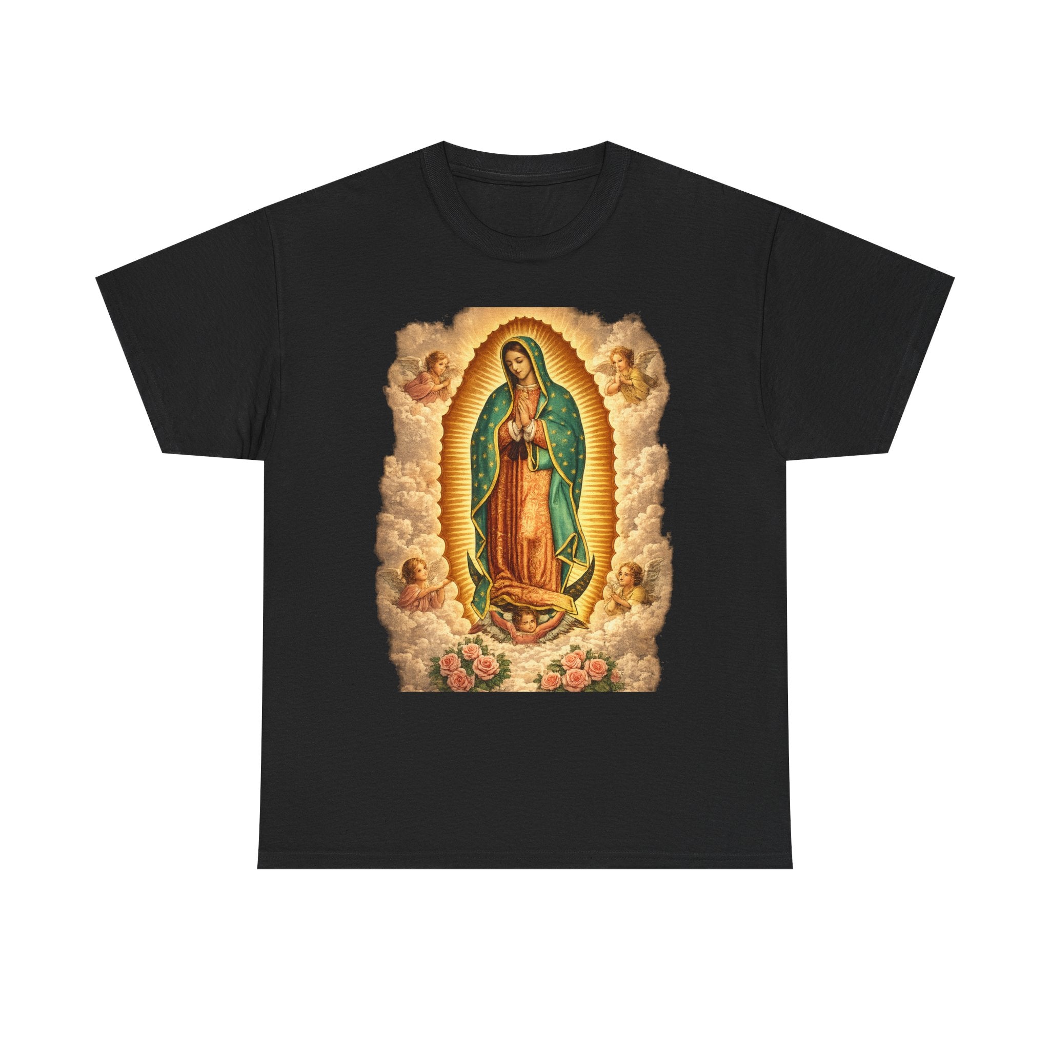 Our Lady of Guadalupe T‑Shirt — Virgen de Guadalupe Catholic Devotional Tee