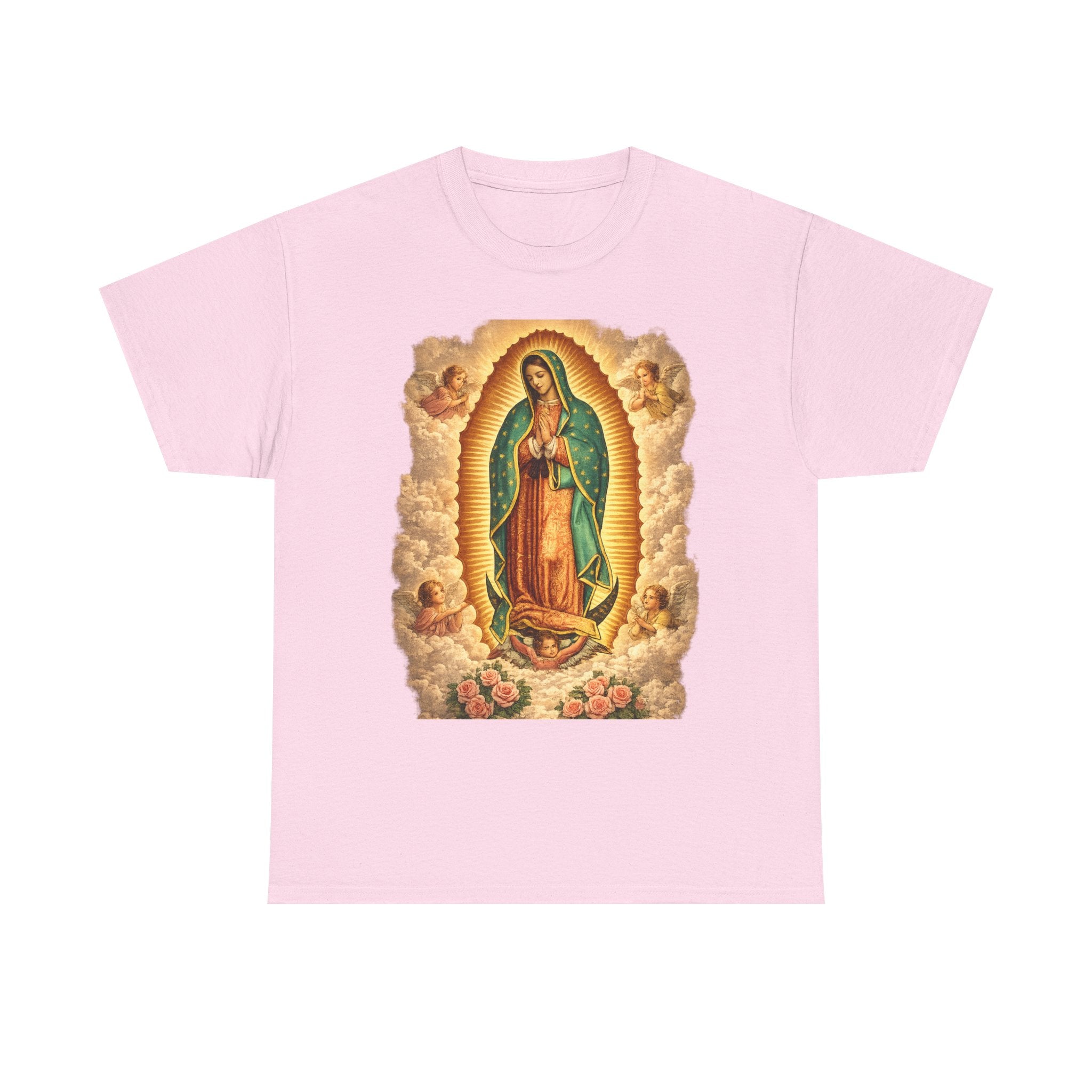 Our Lady of Guadalupe T‑Shirt — Virgen de Guadalupe Catholic Devotional Tee