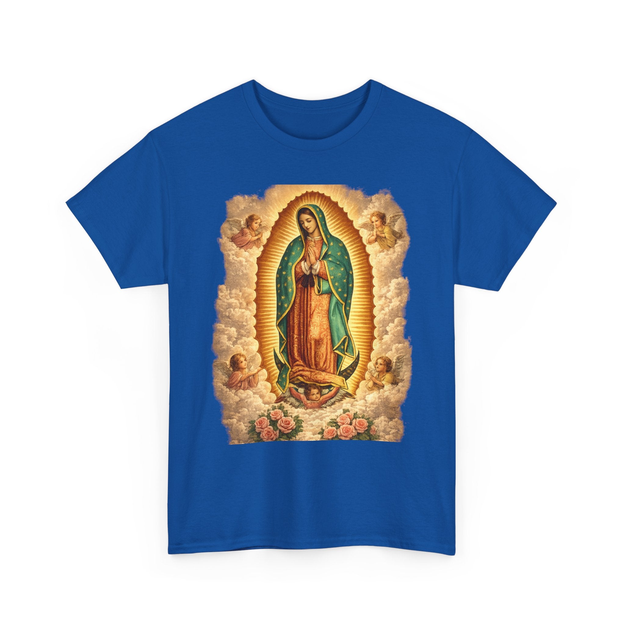 Our Lady of Guadalupe T‑Shirt — Virgen de Guadalupe Catholic Devotional Tee