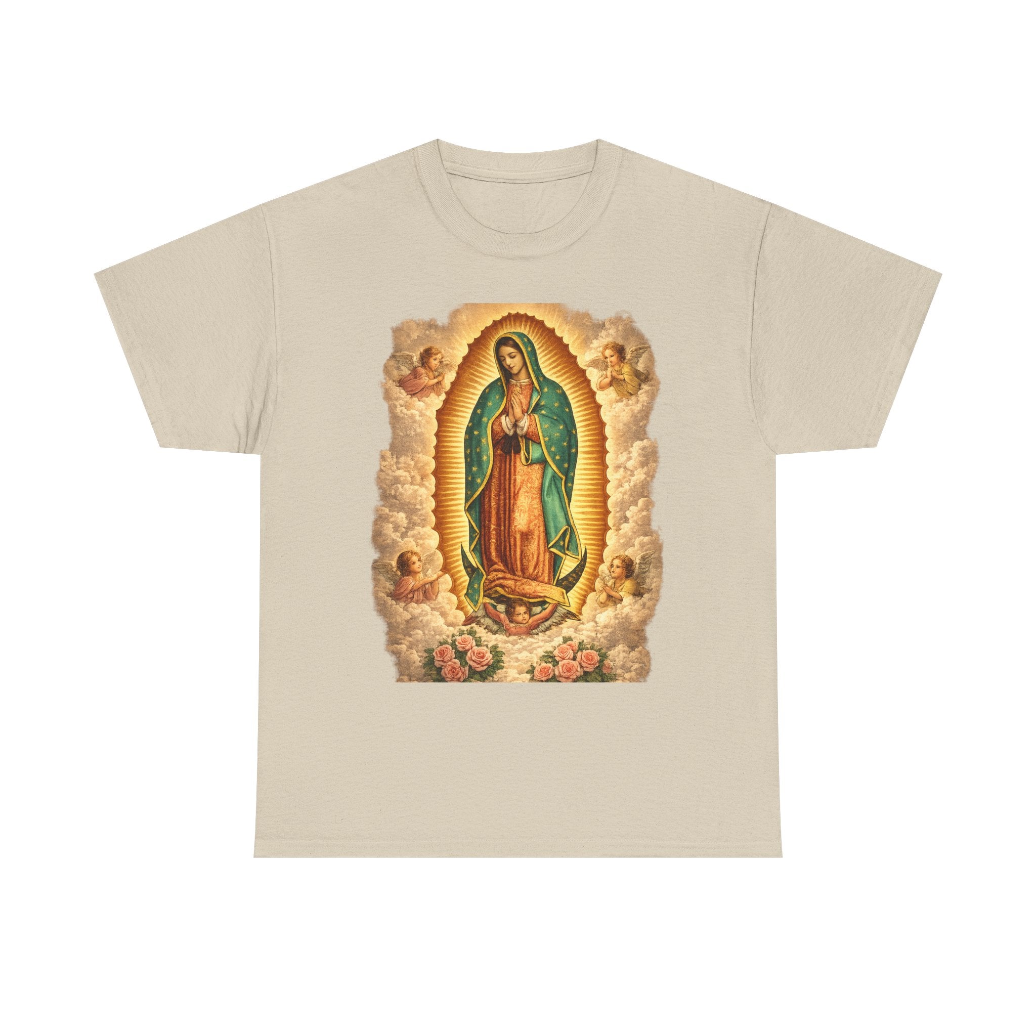 Our Lady of Guadalupe T‑Shirt — Virgen de Guadalupe Catholic Devotional Tee