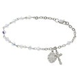 Swarovski Crystal Rosary Bracelet Boxed