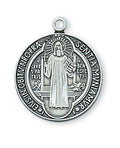 Sterling Silver St. Benedict Pendant