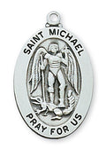 Sterling Silver St. Michael Pendant
