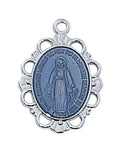 Sterling Silver Miraculous Pendant