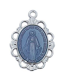 Sterling Silver Miraculous Pendant