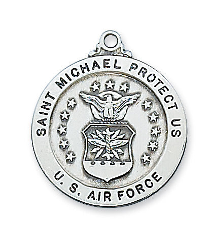 Sterling Silver Air Force Pendant