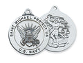 Sterling Silver Navy Pendant