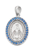 Sterling Silver Miraculous Pendant