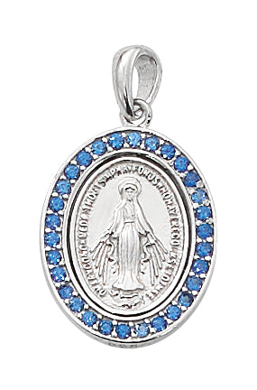 Sterling Silver Miraculous Pendant