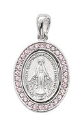 Sterling Silver Miraculous Pendant