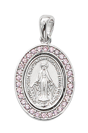 Sterling Silver Miraculous Pendant