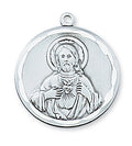 Sterling Silver Scapular Pendant