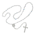 Crystal Swarovski Bead Rosary Boxed