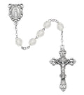 Aurora Glass April Rosary Boxed